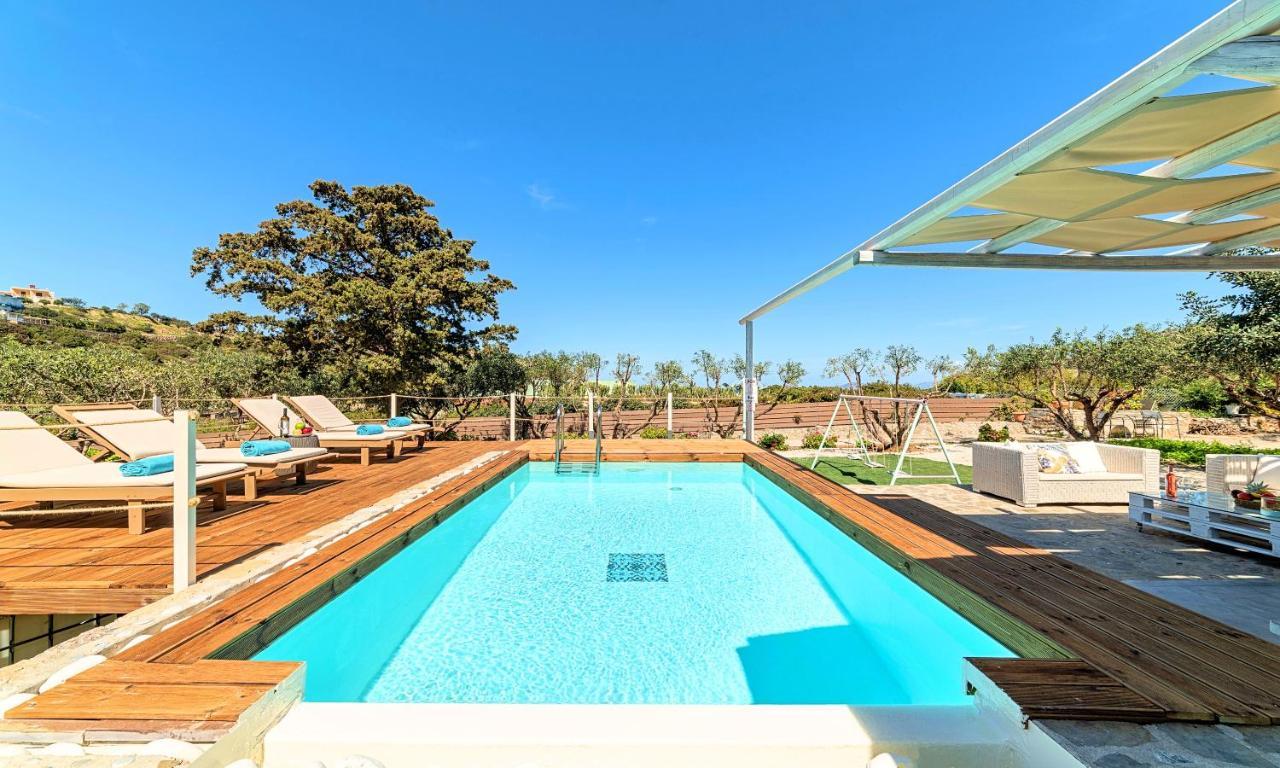 Cretan Lodge Heated Pool آغيوس نيكولاوس المظهر الخارجي الصورة