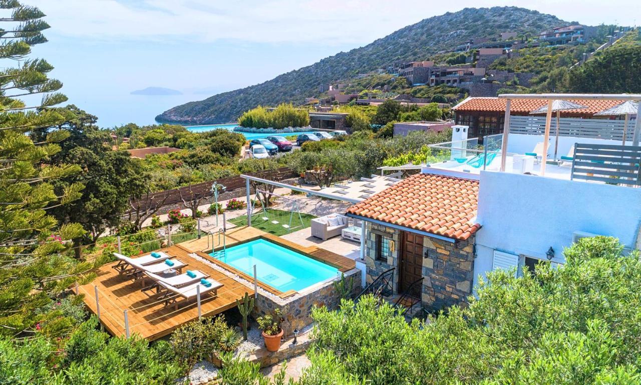 Cretan Lodge Heated Pool آغيوس نيكولاوس المظهر الخارجي الصورة