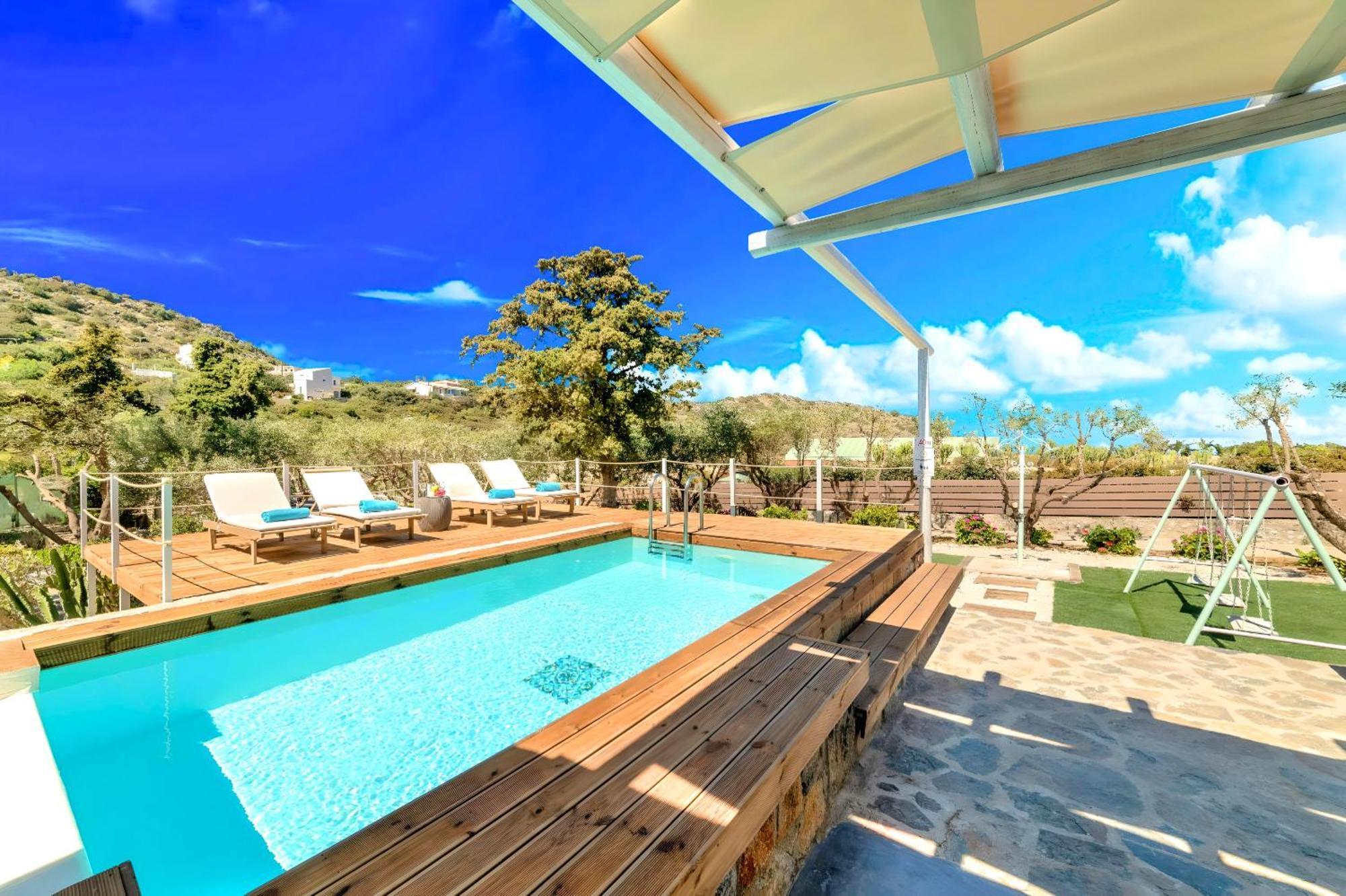 Cretan Lodge Heated Pool آغيوس نيكولاوس المظهر الخارجي الصورة